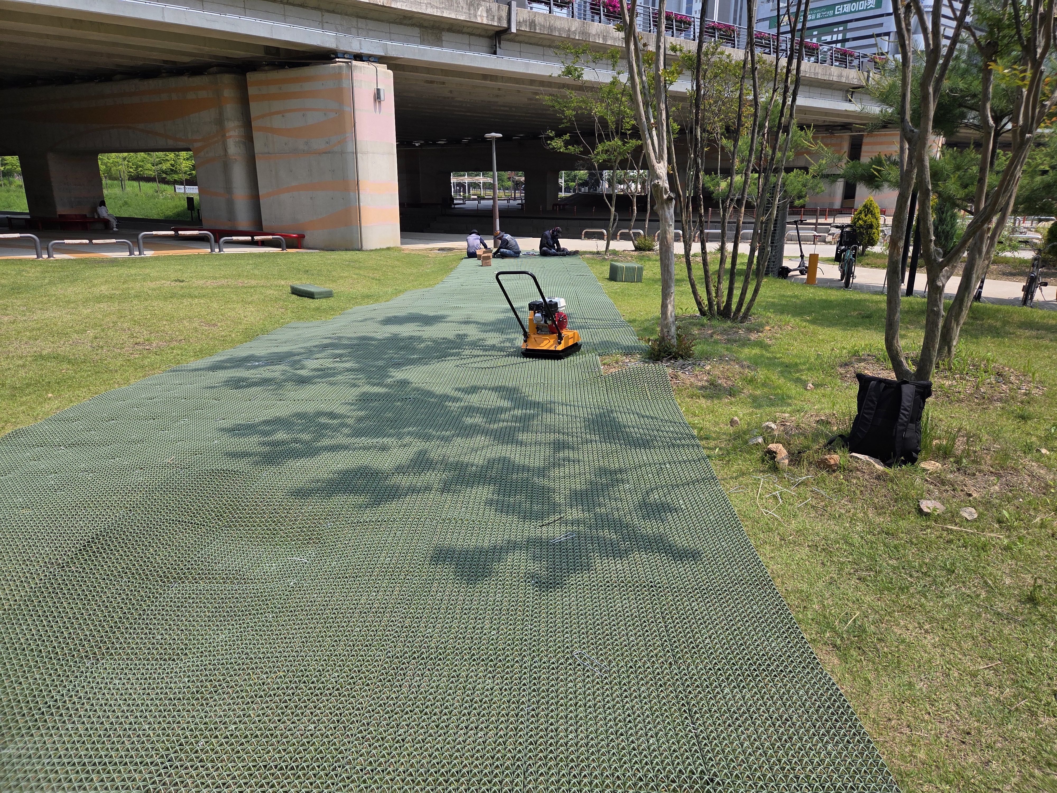 동탄호수공원 보행길